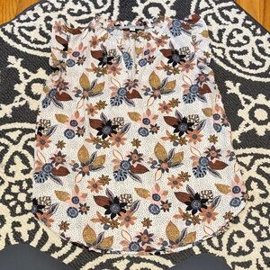 LOFT Multicolor Floral Top